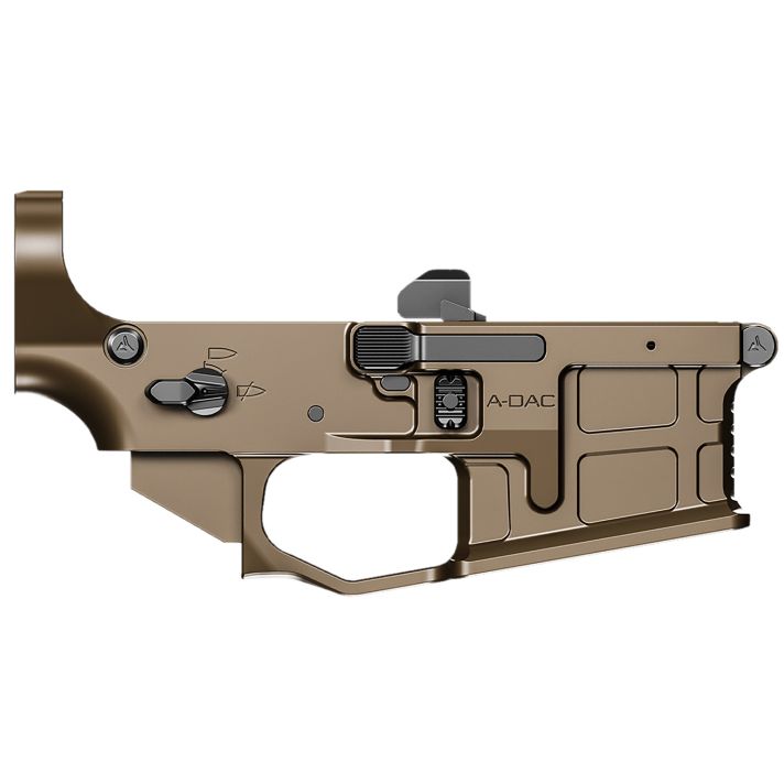Radian Weapons R0389 A-DAC 15 Lower Receiver Aluminum Radian Brown Cerakote AR Platform