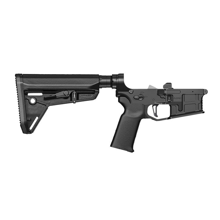 Radian Weapons R0847 A-DAC 15 Lower Receiver SBA3 Flat trigger Radian Black