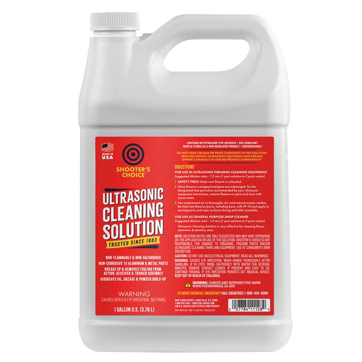 Shooters Choice SHFUCS128 Ultrasonic Cleaning Solution 1 Gallon Bottle