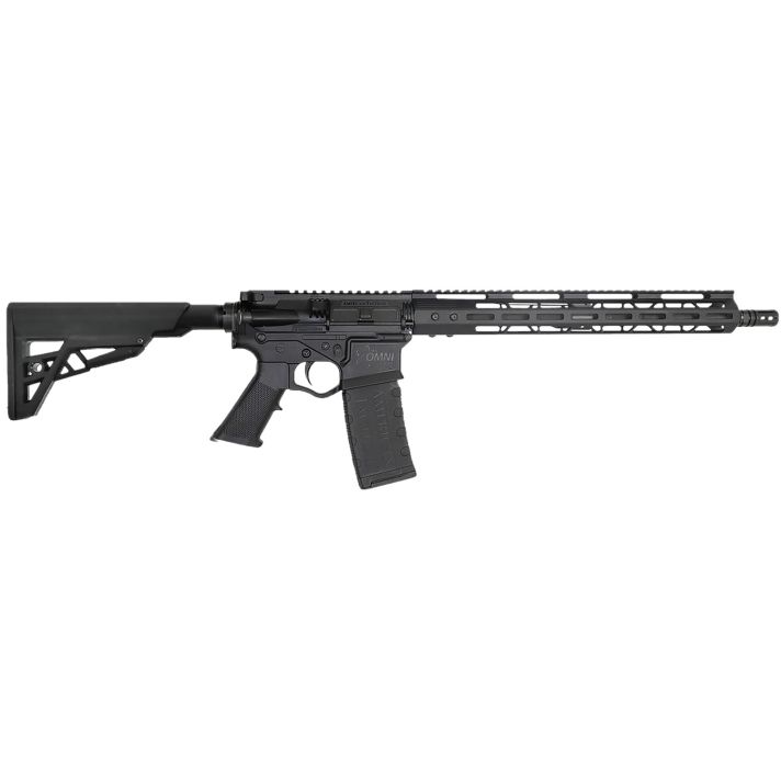 ATI ATIGOMX556ML15 Omni Hybrid5.56x45mm 30+1 16" Black Threaded Barrel, Black Picatinny Rail Polymer Receiver, 15" M-LOK Handguard, Adjustable Black Synthetic Stock, Black Polymer Grip