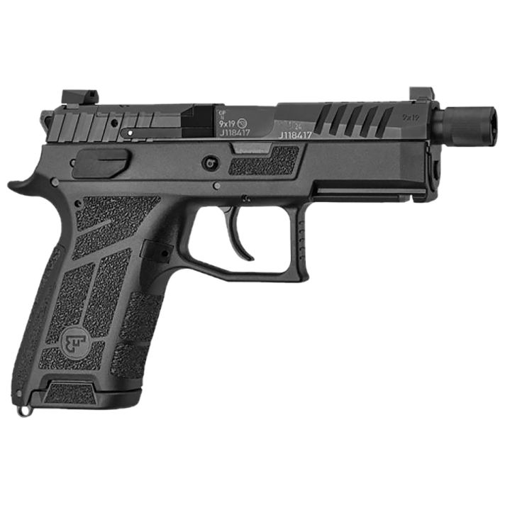 CZ-USA 91661 P-09 C Nocturne SR Compact Frame 9mm Luger 17+1 4.50" Optic Ready/Serrated