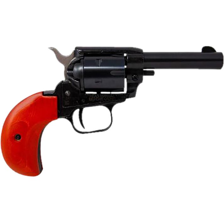 Heritage Mfg BK22B3BH Barkeep22 LR 6 Shot 3.60" Black Oxide Alloy Steel Barrel, Black Oxide Zinc Alloy Frame, Black Oxide Cylinder, Cocobolo Bird Head Grip, Manual Safety, Exposed Hammer