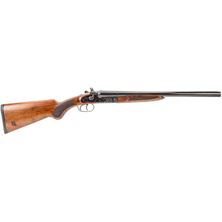 Heritage Mfg CW1218CH Coachwhip12 Gauge Break Open 2rd 18.50" Black Chrome Side By Side Barrel, Color Case Hardened Alloy Steel Receiver, Fixed Turkish Walnut Stock
