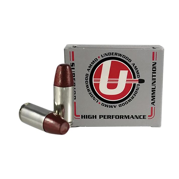 Underwood Ammo 719 9mm+P 147gr Hard Cast Flat Nose 20 Per Box/10 Case