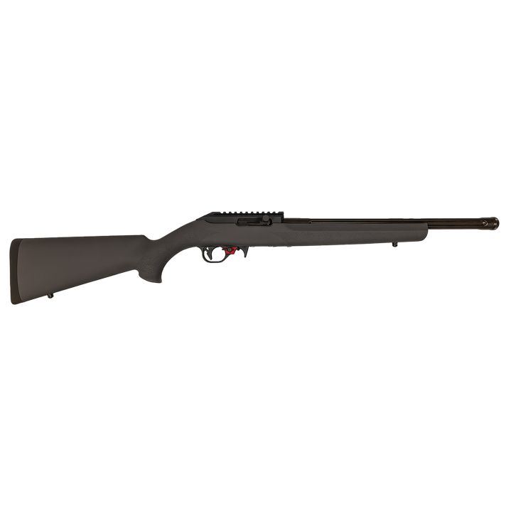 Franklin Armory 0210000GRY F2222 LR 16" Black Heavy Fluted Threaded Barrel, Picatinny Rail Receiver, Gray Hogue OverMolded Synthetic Stock