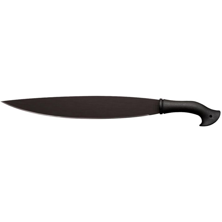 Cold Steel CS97BAM18S Barong18" Black Matte Baked-On Anti Rust 65Mn Carbon Steel Blade, Black Polypropylene Handle, 24.50" Long Includes Sheath