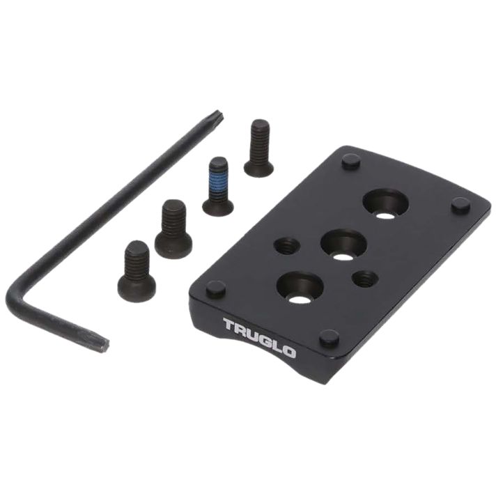 TruGlo TGTG8950M2 Pistol Red Dot Sight MountBlack Nitride Fortress Steel Trijicon RMR Mount