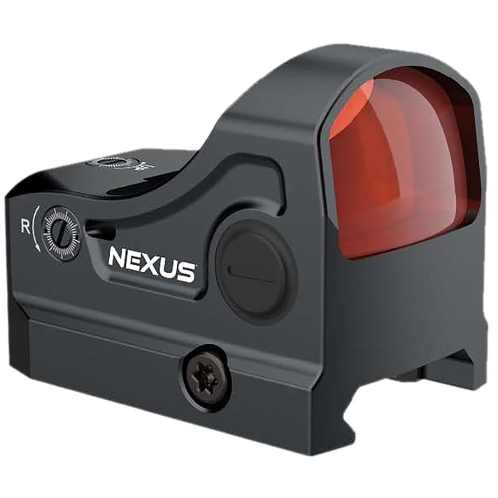 TruGlo TGTG8322B Nexus Red DotMatte Black 1x 22mm 3 MOA Red Dot Reticle