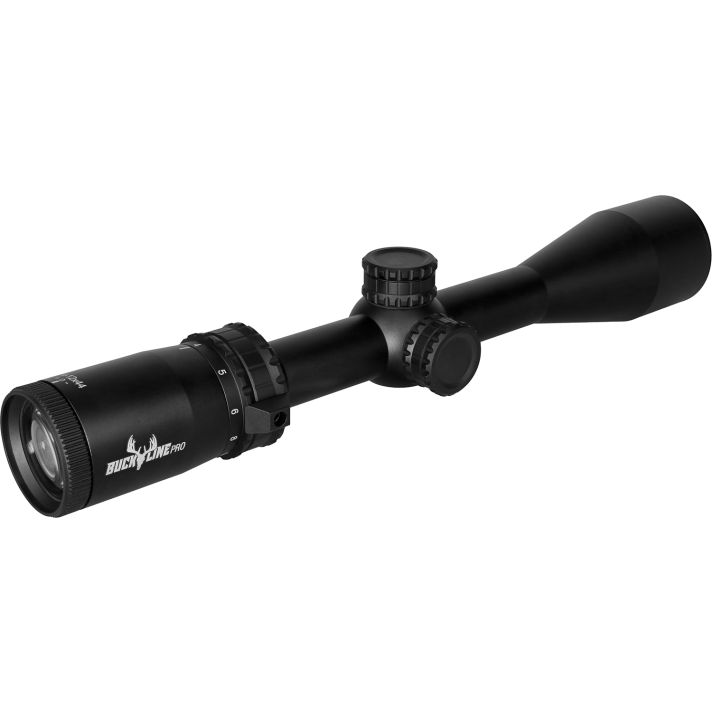 TruGlo TGTG8541PXB Buckline Pro Rifle Scope Matte Black 4-12x 42mm