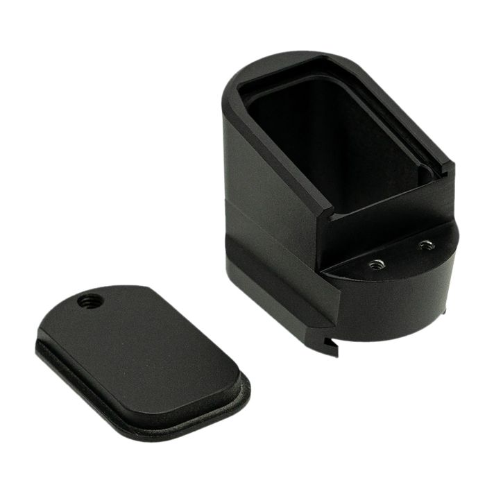 Shield Arms MPME5BLK Magazine Extension5rd Compatible w/ Shield Arms M&P 2.0 Black Anodized Aluminum
