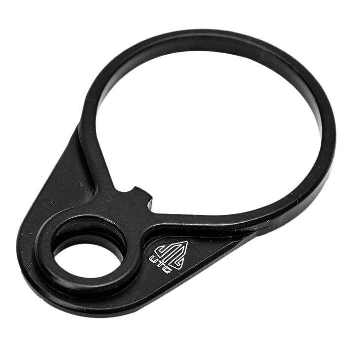 Leapers TLT6TD03 Receiver End PlateSteel Black AR-15