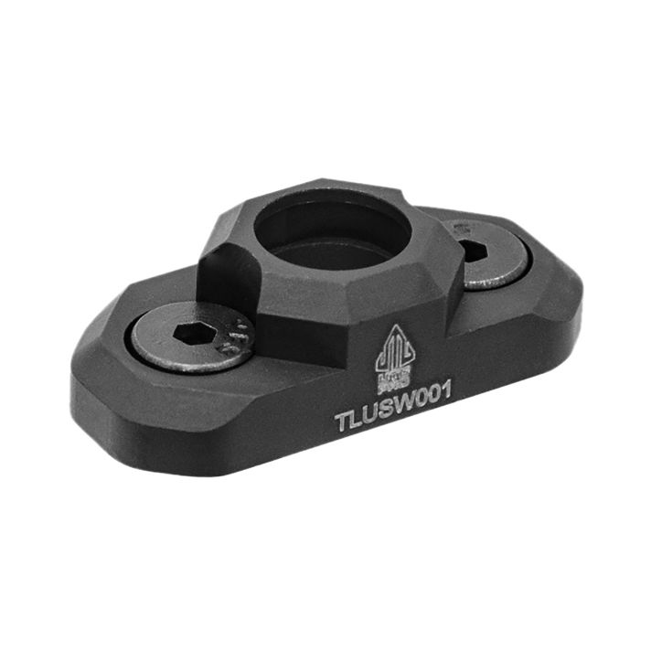 Leapers TLUSW001 QD Sling Swivel AdaptorBlack Anodized Aluminum