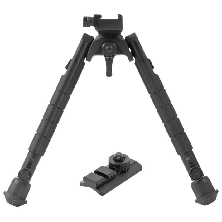 Leapers TLBP03B Bipod Black Anodized 8-12" Aluminum