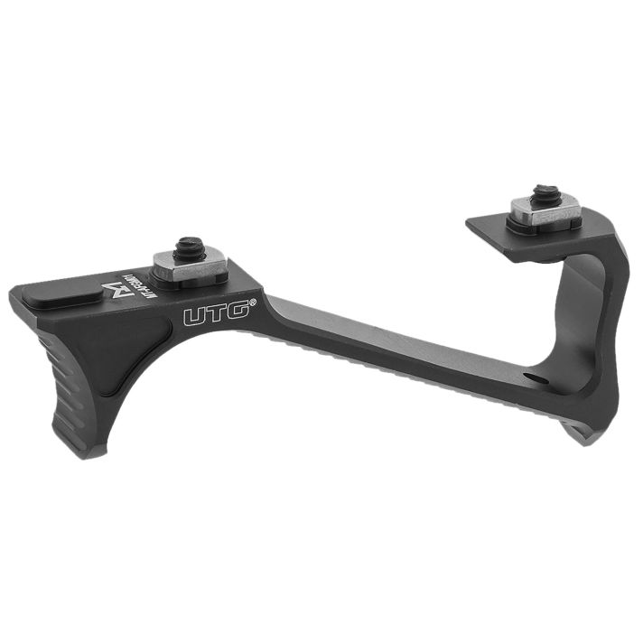 Leapers MTAFGM01 Ultra Slim ForegripMatte Black Anodized Aluminum