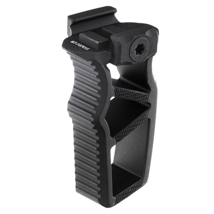 Leapers MTFGP01X Ultra Slim ForegripMatte Black Anodized Aluminum