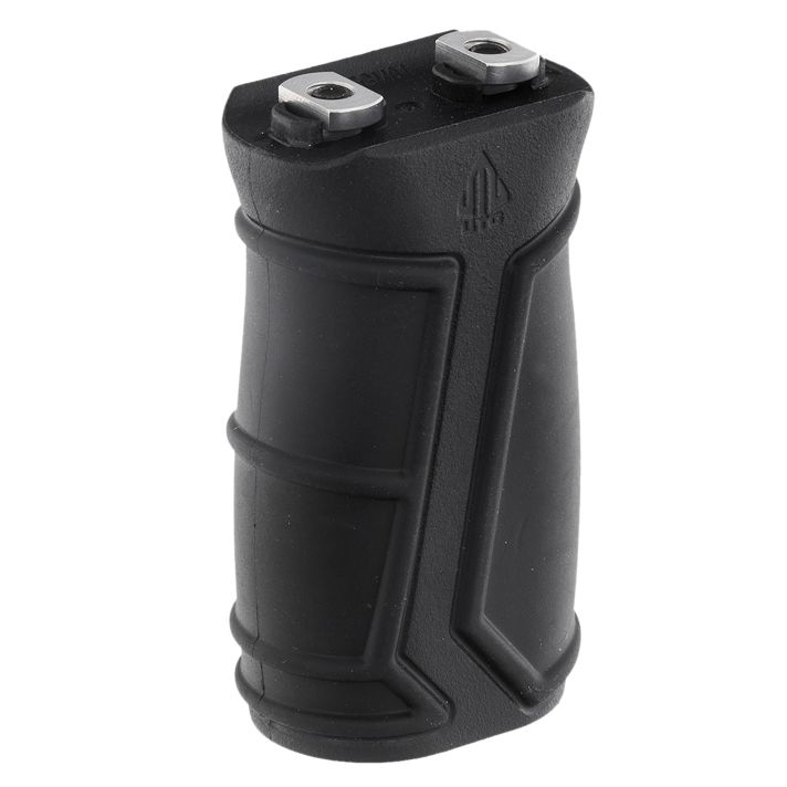 Leapers RBFGM01 Compact ForegripMatte Black Polymer