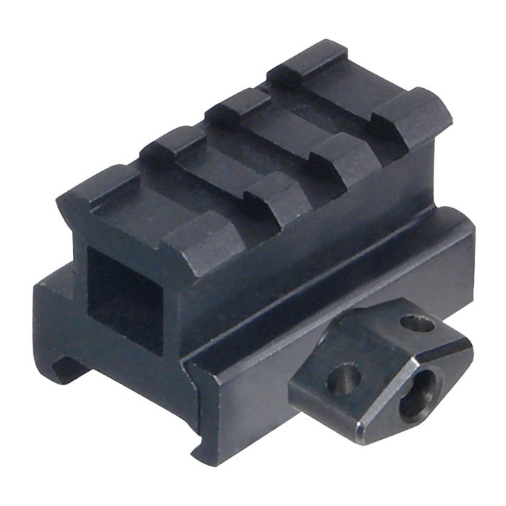 Leapers MNTRS08S3 Picatinny RiserMatte Black Anodized Aluminum Picatinny/Weaver Mount