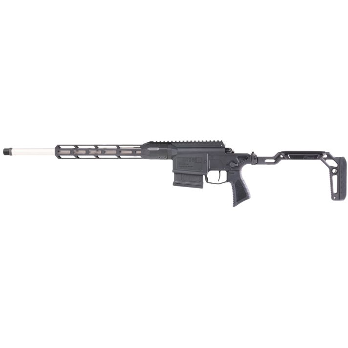 Sig Sauer CROSS24316BTRX Cross Trax 243 Win 5+1 16" Stainless Threaded Barrel, Black Anodized Picatinny Rail Alloy Steel Receiver, M-LOK Handguard, Black Minimalist Folding Stock, Black Polymer Grip
