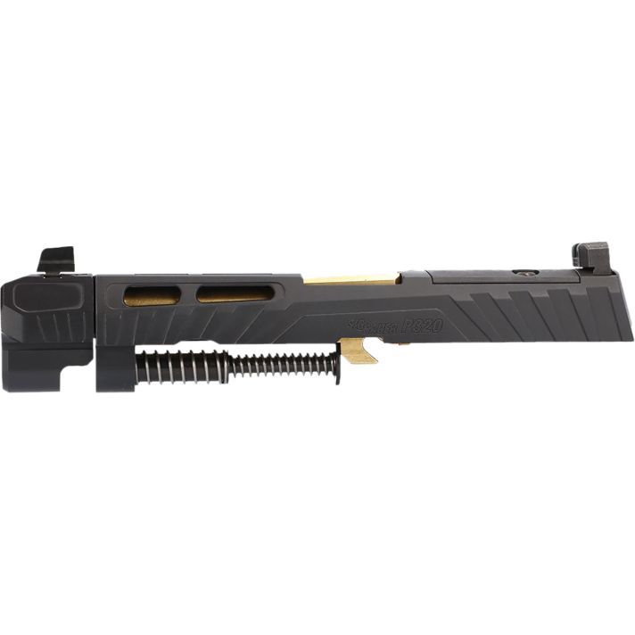 Sig Sauer 8901002 P3209mm Gold/Black Stainless Steel Optic Ready Slide XRAY3 Sights