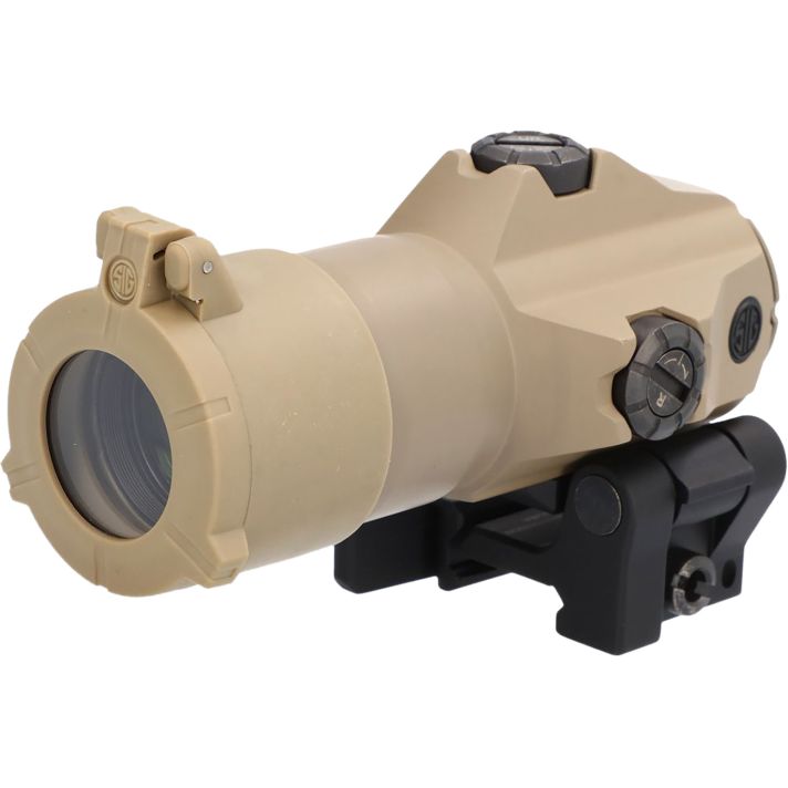 Sig Sauer Electro-Optics SOJ41002 Juliet4 Magnifier Flat Dark Earth 4x 24mm