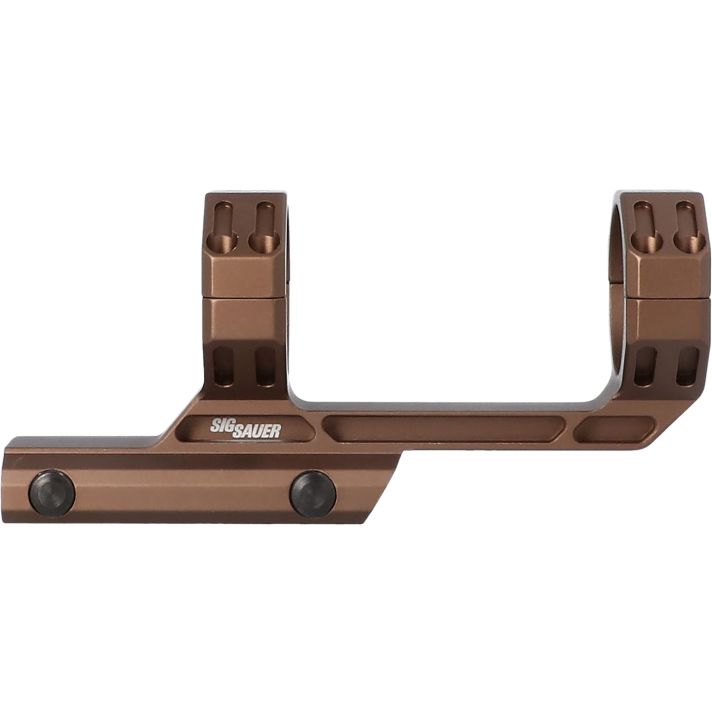 Sig Sauer Electro-Optics SOA20017 Alpha MSRCoyote Brown Aluminum 34mm Tube, Picatinny Rail Mount