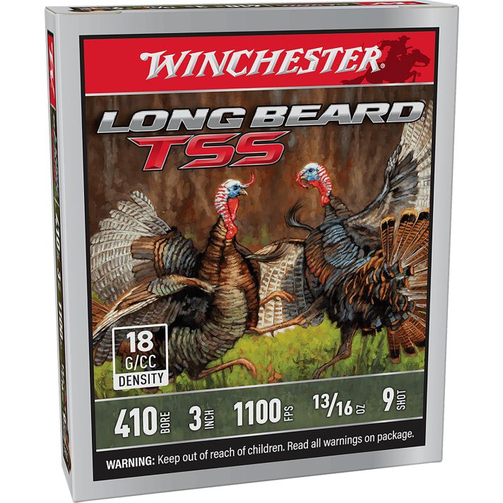 Winchester Ammo LBTSS4139 Long Beard TSS410Bore 3" 13/16oz Tungsten 9Shot 5 Per Box/20 Case