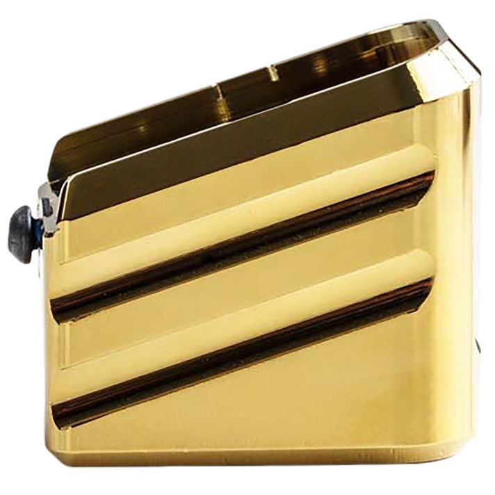 Cross Armory CRG+0MEG17GD Magazine ExtensionFits Glock 17/22/31 Gen 1-5 Gold Aluminum