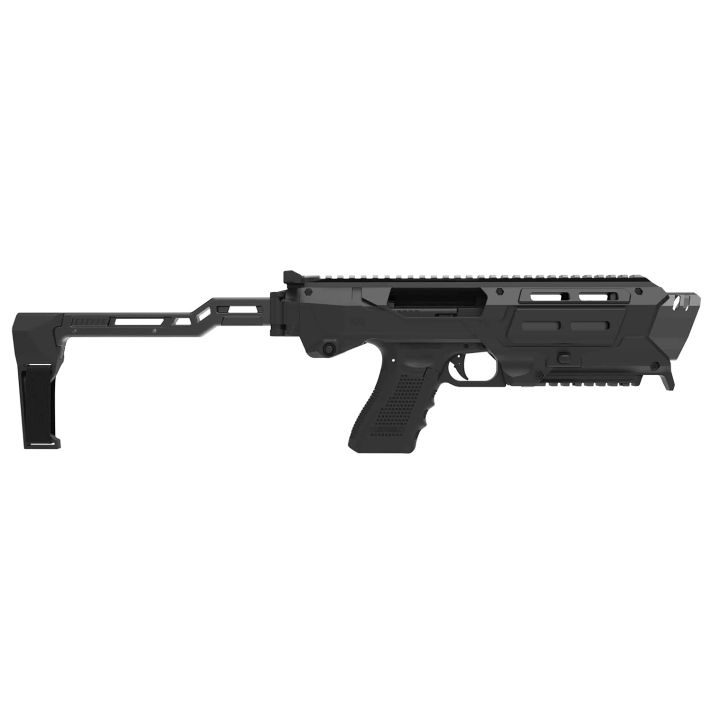 Meta Tactical Llc MX1-PS-BK MX-1 Conversion Kit Fits Glock 3/4/5 Black Aluminum Stock