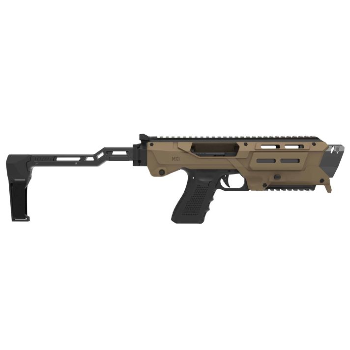 Meta Tactical Llc MX1-PS-TN MX-1 Conversion Kit Fits Glock 3/4/5 Tan Aluminum Stock