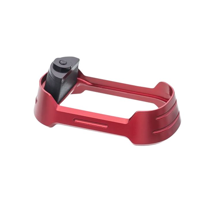 Tyrant CNC TDG48MWREDMagwell Fits Glock 43x/48 Red Aluminum