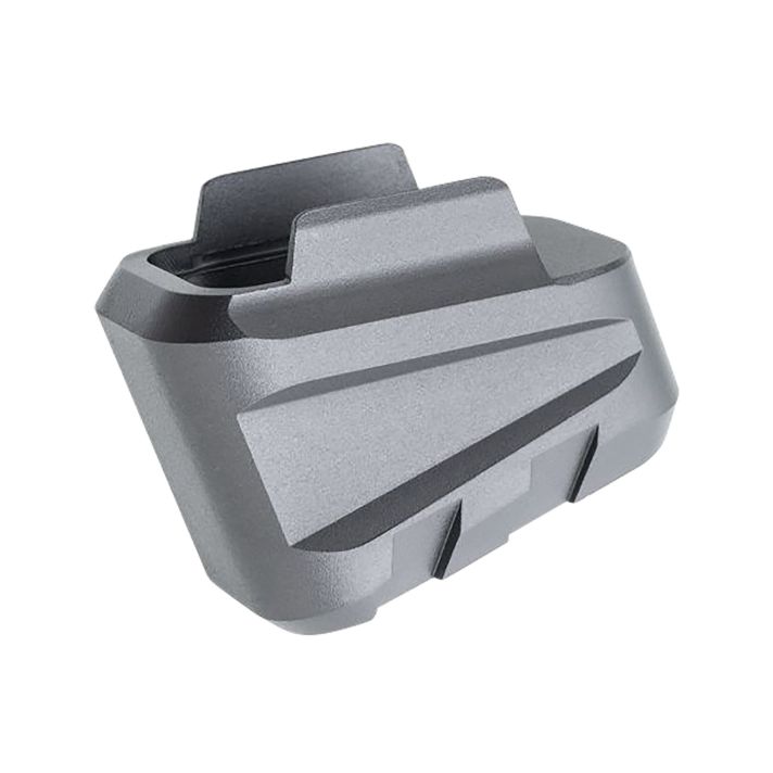 Tyrant CNC TDP320MAGEXGREYMagazine Extension Fits Sig P320 5rd Grey Aluminum