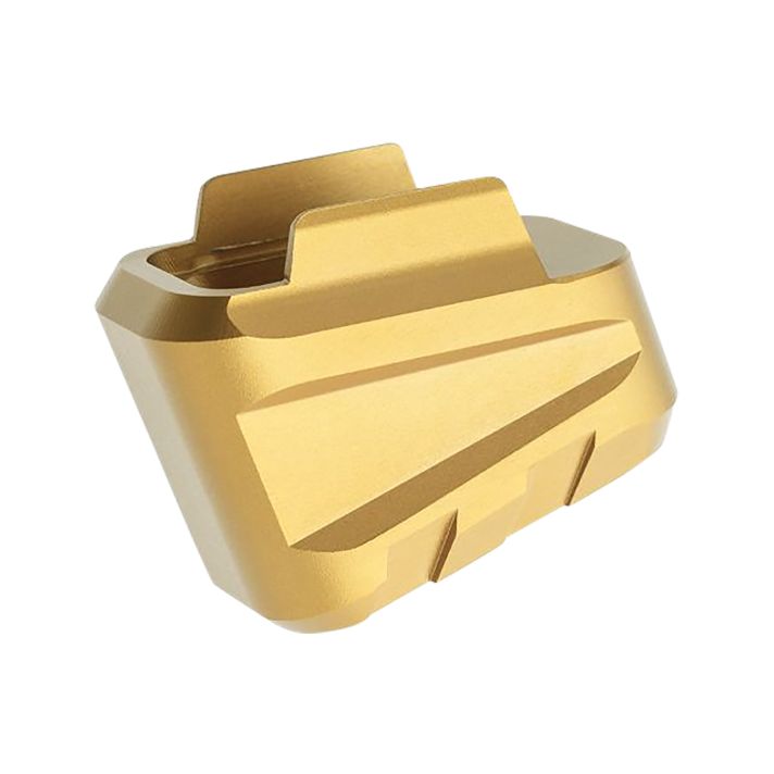 Tyrant CNC TDP320MAGEXGOLDMagazine Extension Fits Sig P320 5rd Gold Aluminum