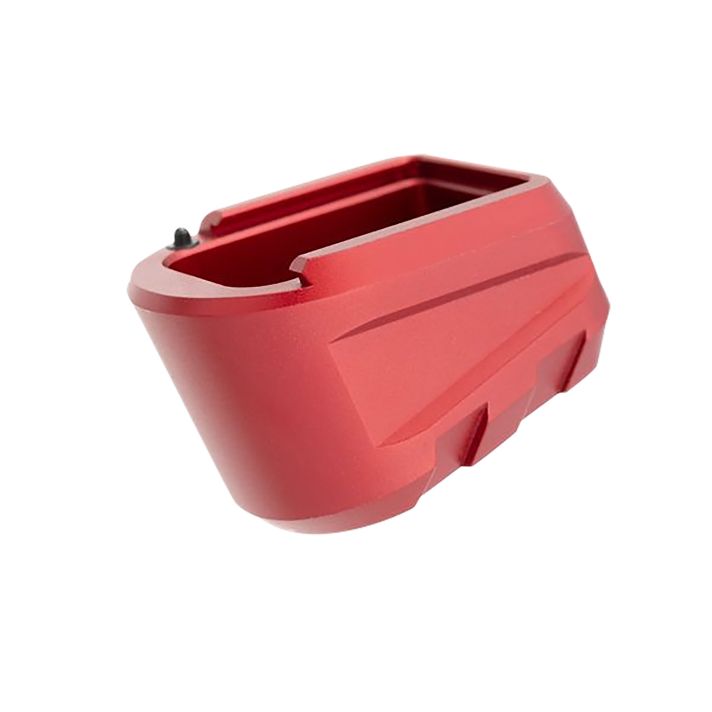 Tyrant CNC TDP365MAGEXREDMagazine Extension 9mm Fits Sig P365 X Macro 3rd Red Aluminum