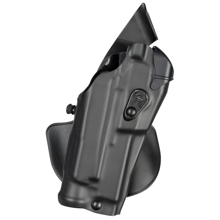 Safariland 6378RDS28328131 ALSBlack Fits Glock 19 MOS Compatible w/ TLR 8 Light Right Hand