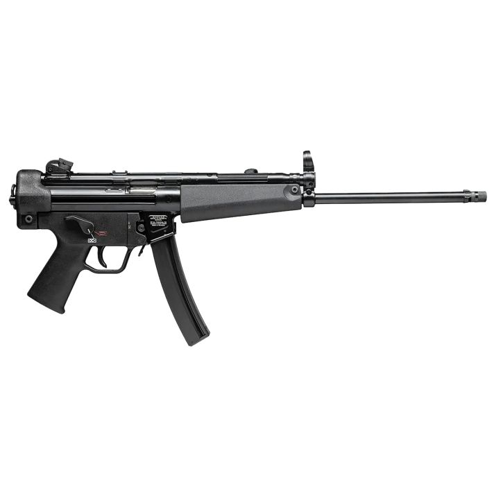 HK 81000480 SP5L9mm Luger 10+1 16.50" Black Threaded Barrel Black