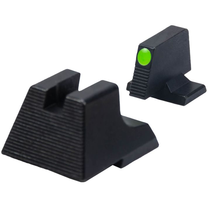 HK 51000934 Iron Sight Green Tritium Black Frame Fits HK VP9/VP40/P30/HK45