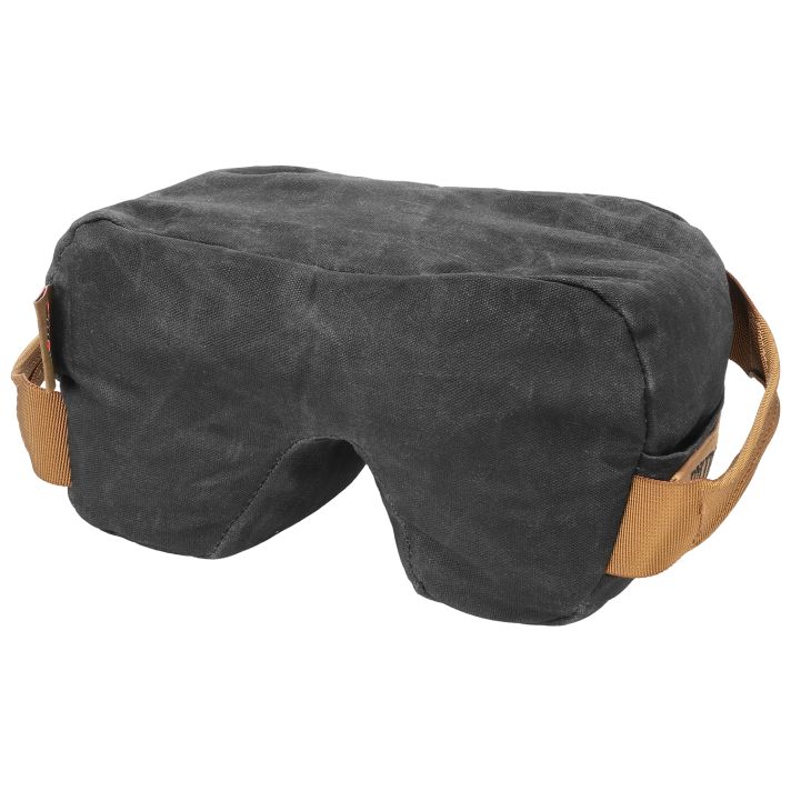 Birchwood Casey BC-BAG-SSFLH Steady-Shot Foxtrot Bag Heavyweight Black Wax Canvas Rear Bag