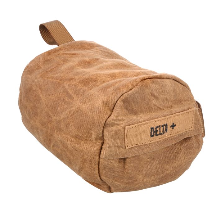 Birchwood Casey BC-BAG-SSDLU Steady-Shot Delta+Large Bag Wax Canvas 1.75 lbs Tan