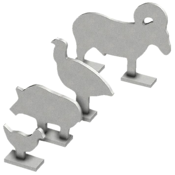 Birchwood Casey BC-47422 Silhouette Knock Over Targets