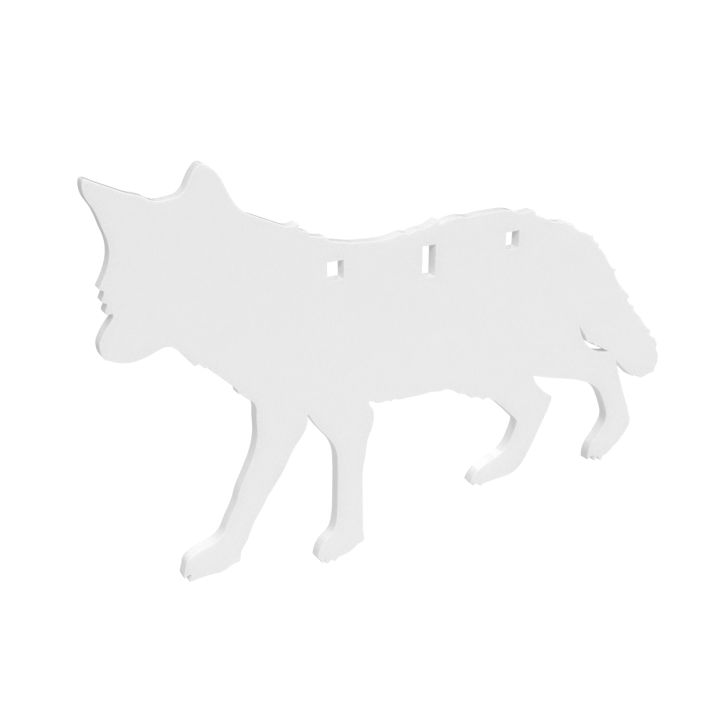 Birchwood Casey BC-47711 Centerfire Silhouette Coyote 3/8" AR500 Steel Target