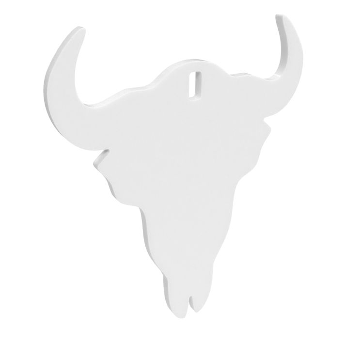 Birchwood Casey BC-47719 Centerfire Silhouette Skull 3/8" AR500 Steel Target