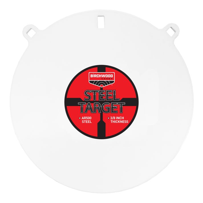 Birchwood Casey BC-RND15-38 Centerfire Target 3/8" AR500 Steel "15 Round Gong