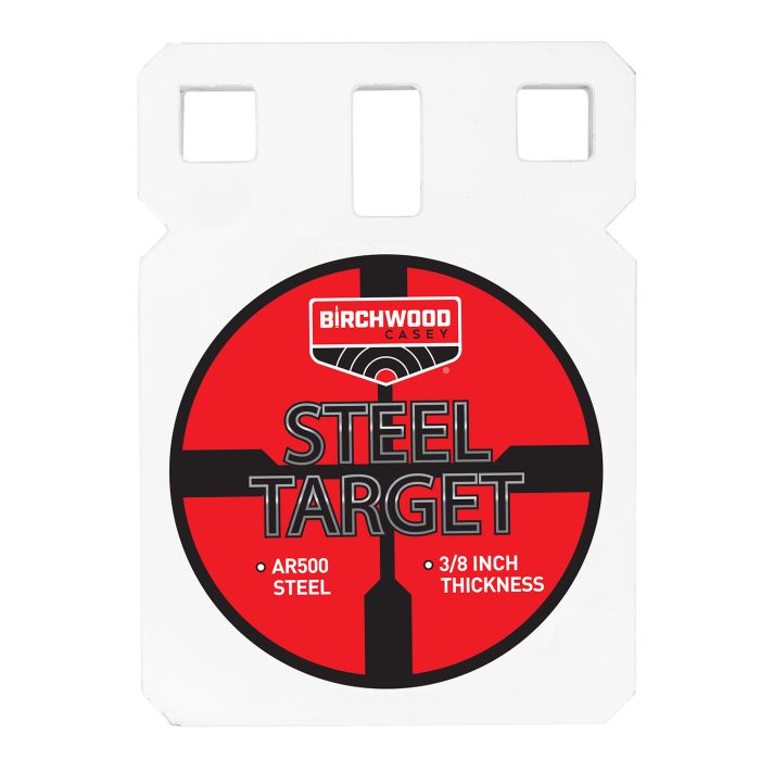 Birchwood Casey BC-SQR4-38 Centerfire Target 3/8" AR500 Steel 4" Square Gong