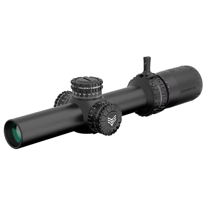 Swampfox Optics ARH16241-M ArrowheadBlack 1-6x24mm 30mm Tube Guerrilla Dot MOA Reticle