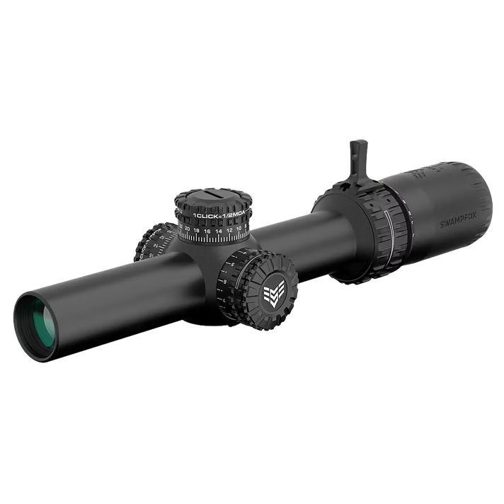 Swampfox Optics ARH16241-GM ArrowheadBlack 1-6x24mm 30mm Tube Guerrilla Dot MOA Green Reticle