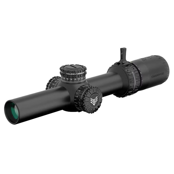 Swampfox Optics ARH18241-B ArrowheadBlack 1-8x24mm 30mm Tube Guerrilla Dot BDC Reticle