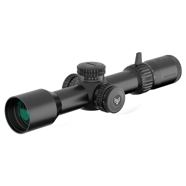Swampfox Optics TWK52556-3M WarhawkBlack 5-25x56mm 34mm Tube Sharpshooter MOA Reticle