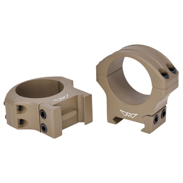 Warne 8513DE HyperLiteDark Earth Cerakote MagnaFusion Alloy 30mm Tube Maxima/Weaver/Picatinny