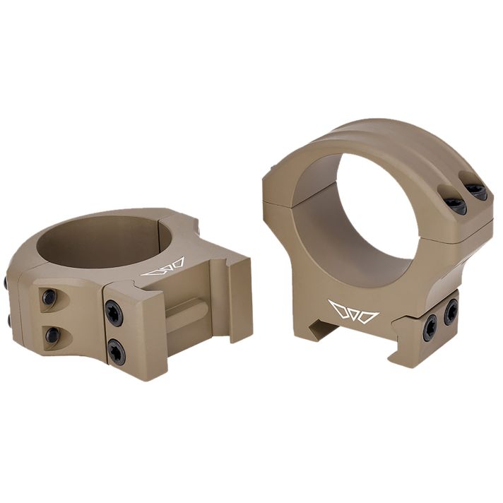 Warne 8515DE HyperLiteDark Earth Cerakote MagnaFusion Alloy 30mm Tube Maxima/Weaver/Picatinny
