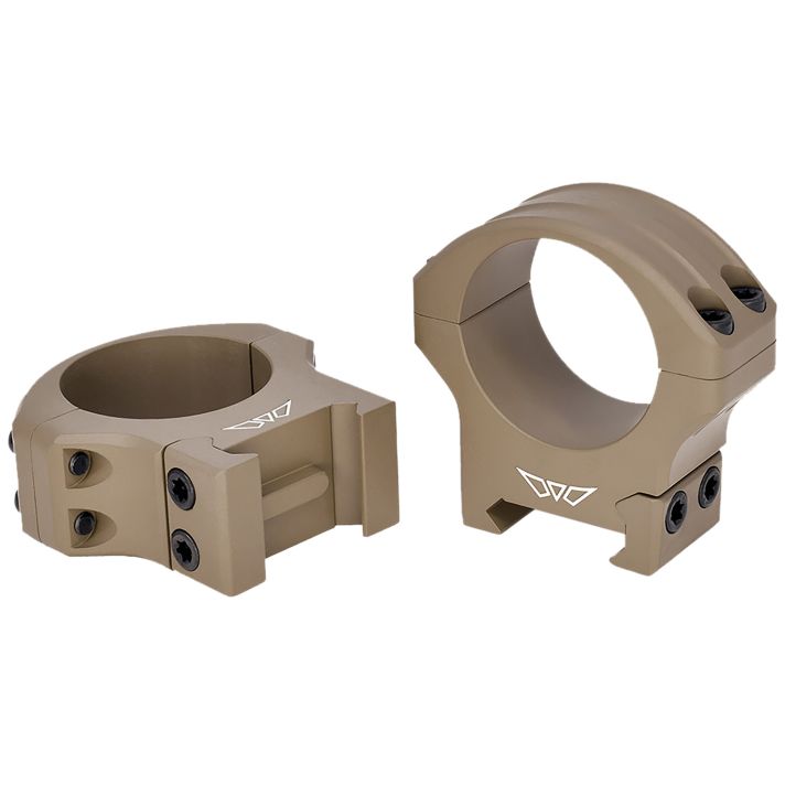 Warne 8520DE HyperLiteDark Earth Cerakote MagnaFusion Alloy 34mm Tube Maxima/Weaver/Picatinny